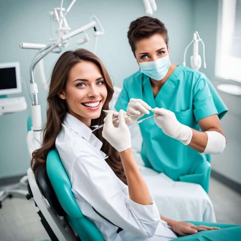 imagen de una dos doctoras en en dentista en arganda