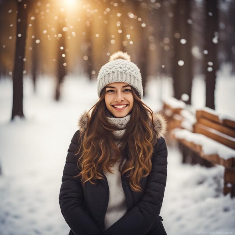 mujer sonriendo frente a la cama al salir del dentista en arganda